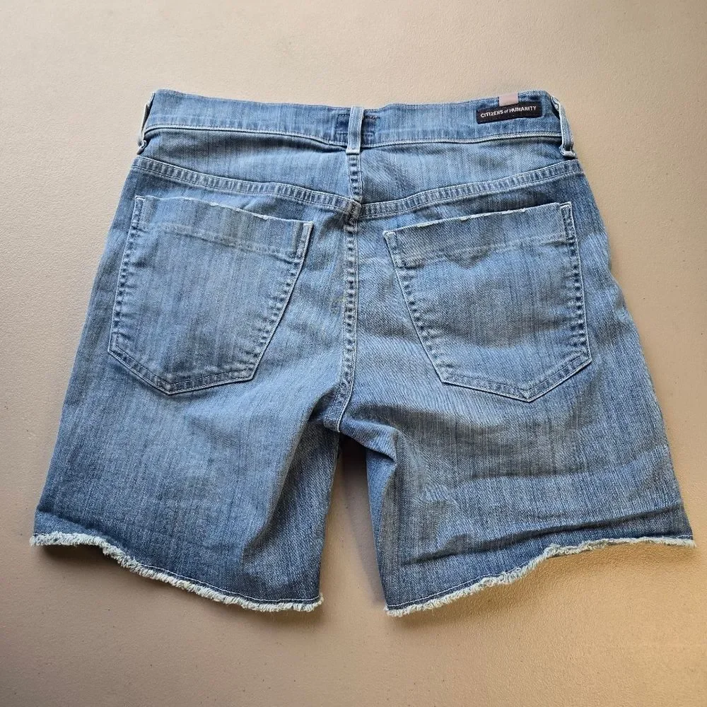 Citizens Of Humanity Denim Women's Shorts with Embroidered Dinosaur
